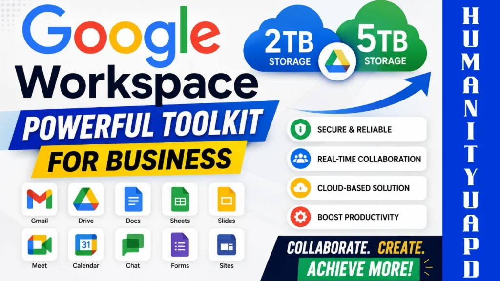 Google Workspace - Powerful Toolkit (2TB/5TB) 1 Google Workspace