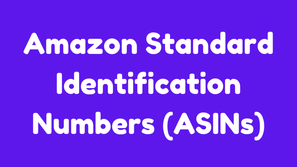 Amazon Standard ID

Amazon Standard Identification Numbers (ASINs)