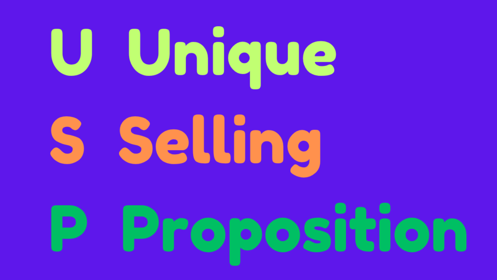 Unique Selling Proposition (Usp)