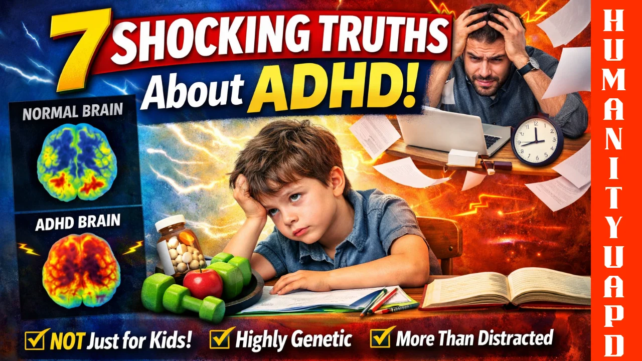 Attention Deficit Hyperactivity Disorder: 7 Shocking Truths 1 Attention Deficit Hyperactivity Disorder (ADHD)
