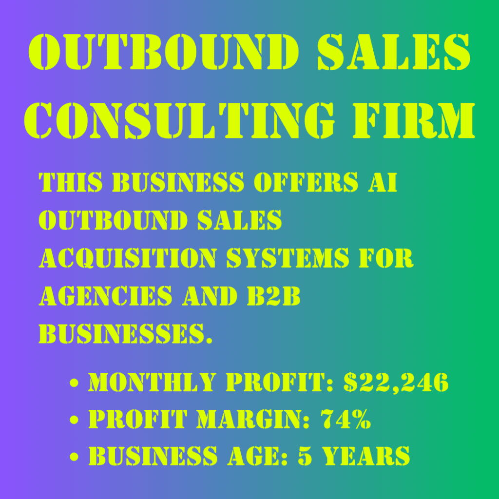 AI Outbound Sales Consulting Firm