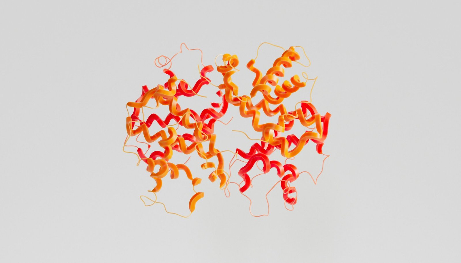 Amino Acids Compounds

a group of orange and red objects floating in the air