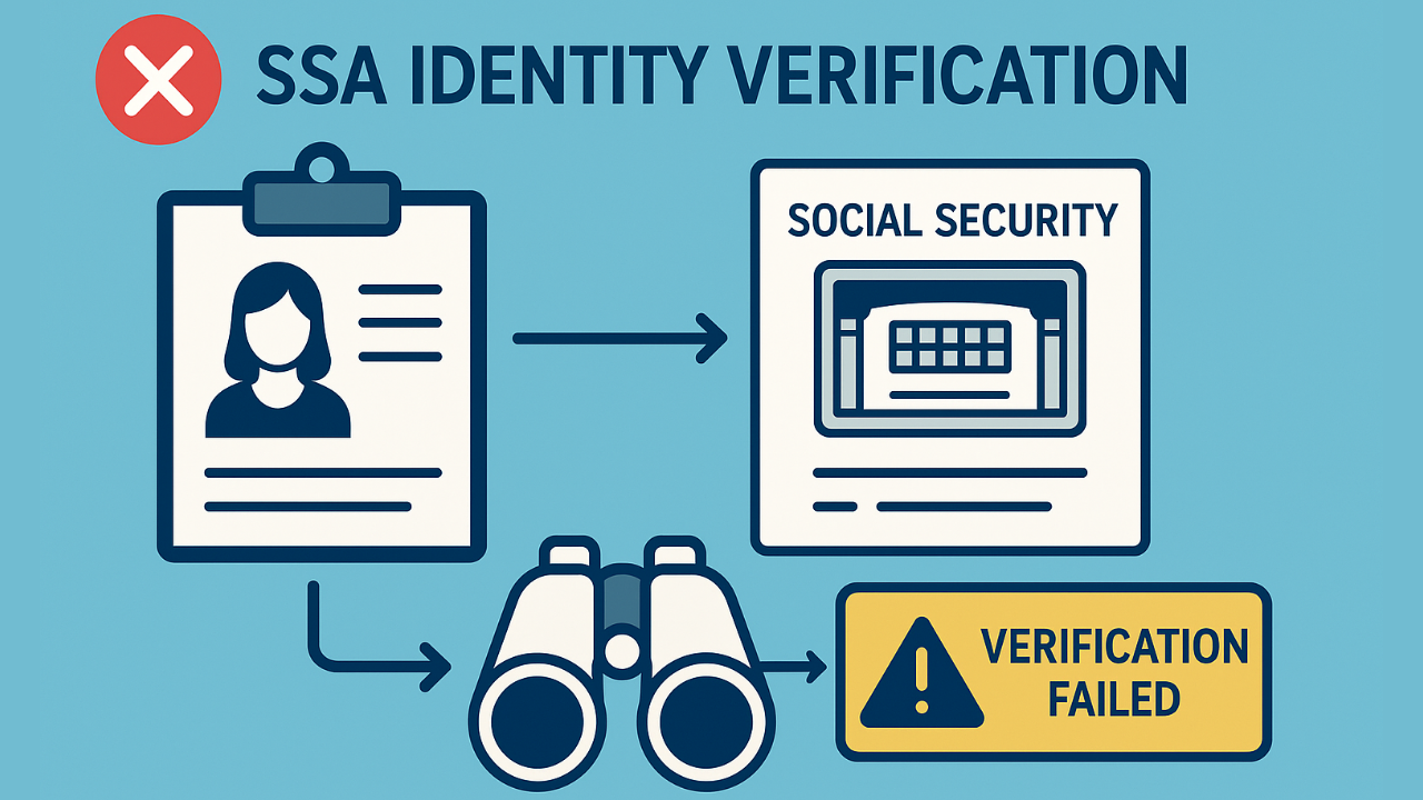SSA Identity Verification Failed? 6 Quick Fixes 1 SSA Identity Verification Failed