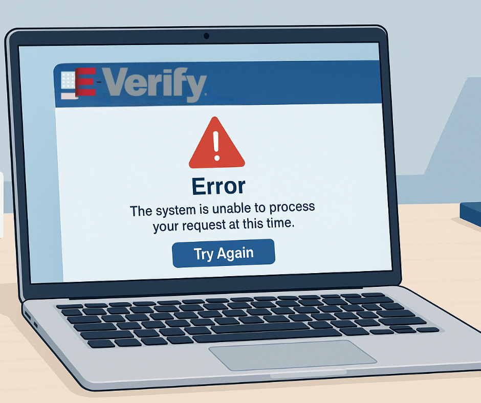 E-Verify Not Working Today? Fix It (6 Amazing Steps) 1 E-Verify Not Working Today: Fix It Fast