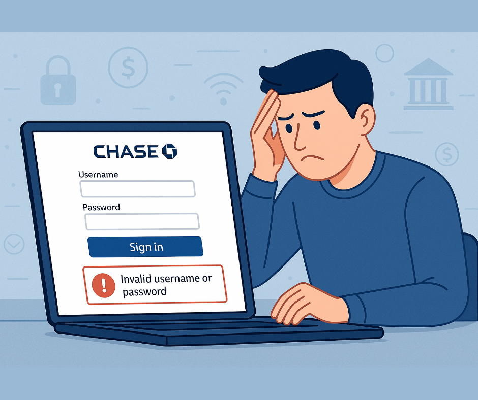 Chase Online Banking Login Not Working