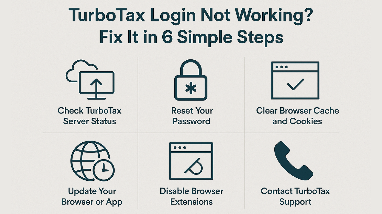 TurboTax Login Not Working