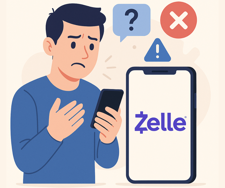 Zelle Not Working on Your Bank App