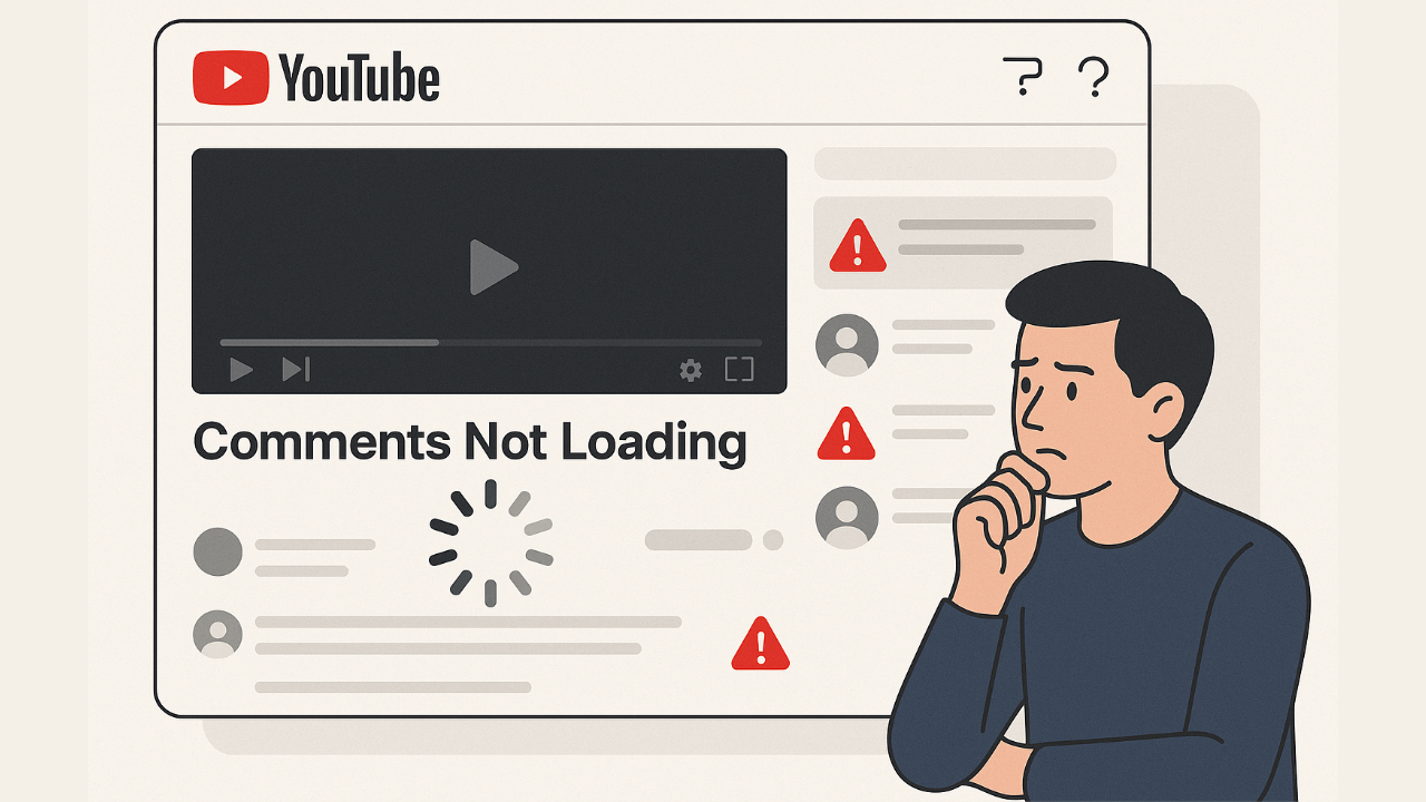 YouTube Comments Not Loading