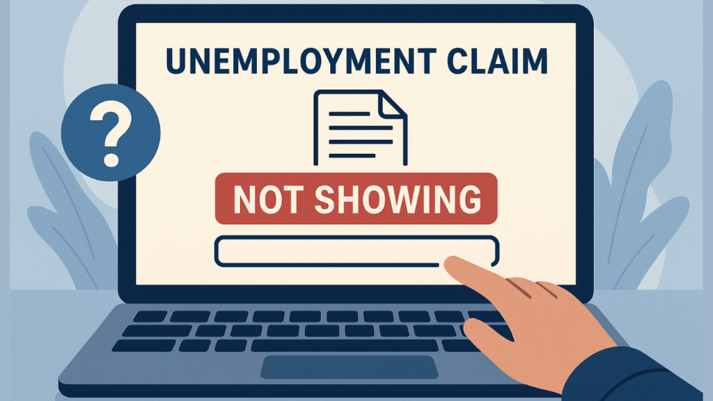 Unemployment Claim Not Showing