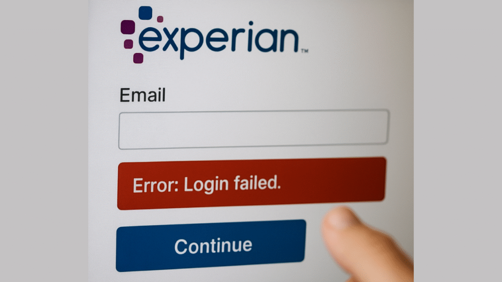 Experian Login Not Working Today