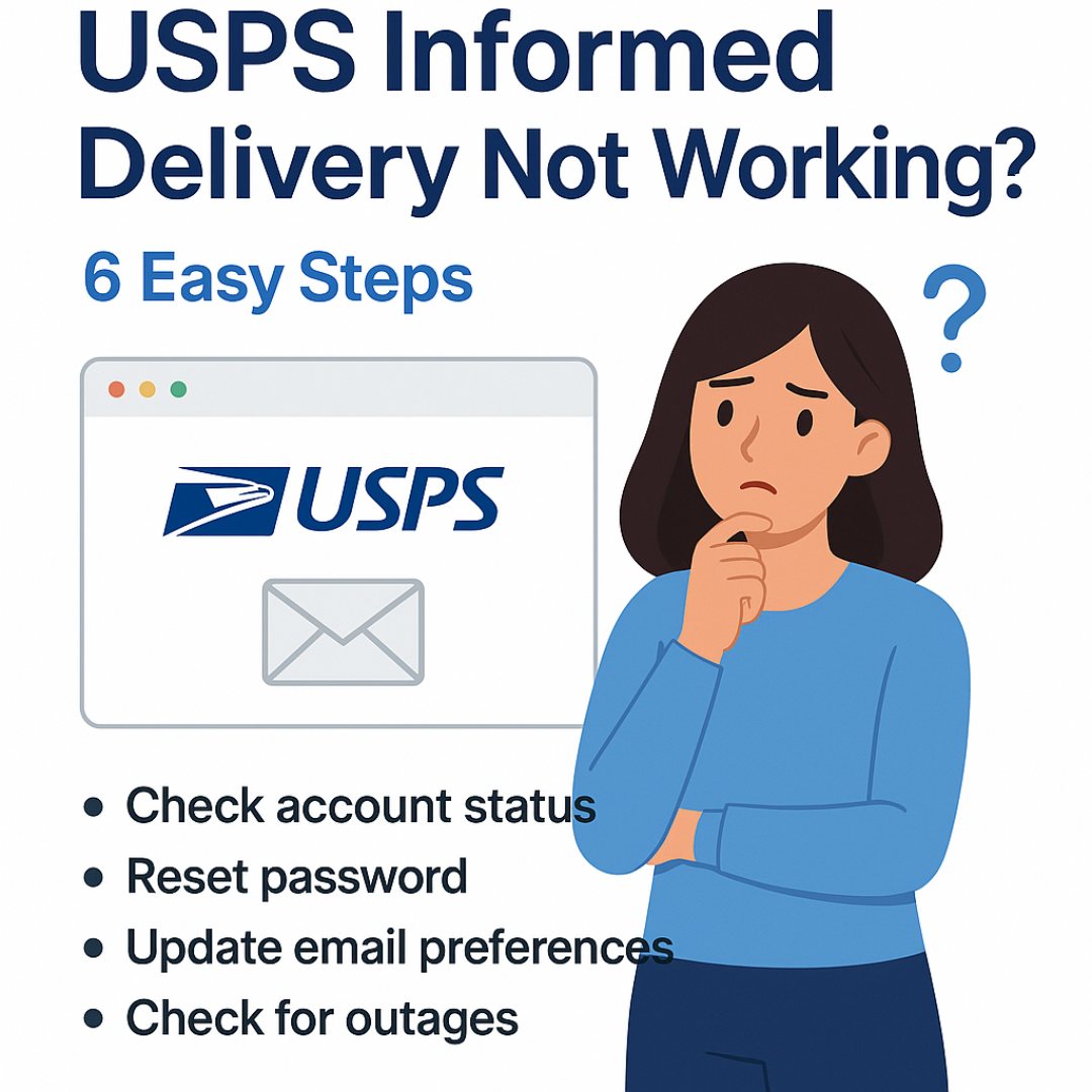 USPS Informed Delivery Not Working