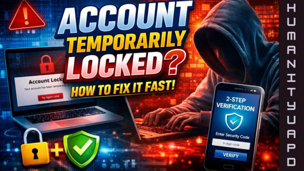 Your Account Is Temporarily Locked Error