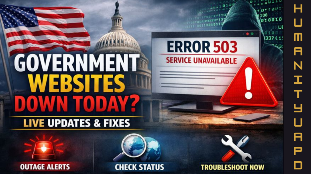 Government Websites Down Today