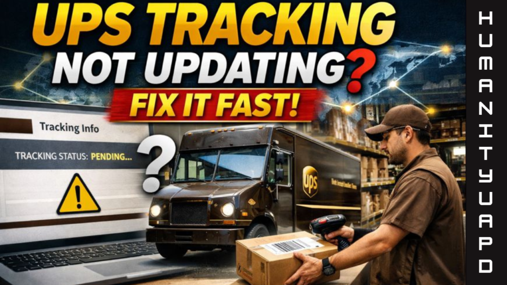 UPS Tracking Not Updating Today