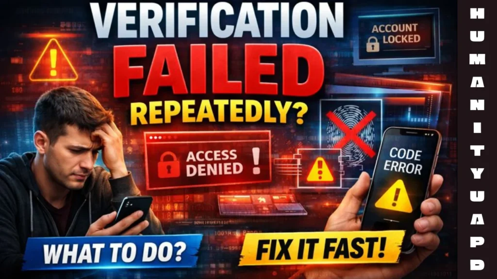 What to Do If Verification Fails Repeatedly (2026) 1 What to Do If Verification Fails Repeatedly