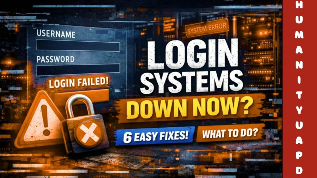 Login Systems Down Now