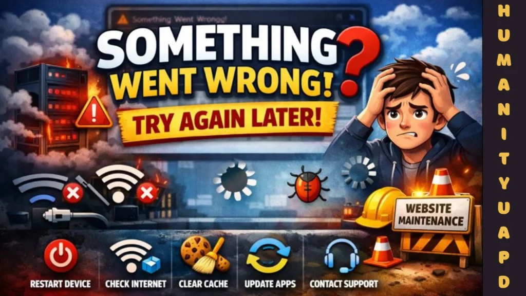 Something Went Wrong Try Again Later - 6 Easy Fixes 1 Something Went Wrong Try Again Later