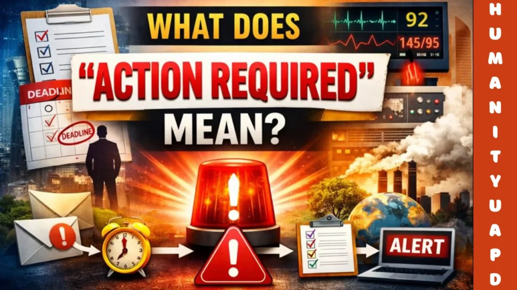 What Does Action Required Mean? Amazing Facts (2026) 1 What Does Action Required Mean