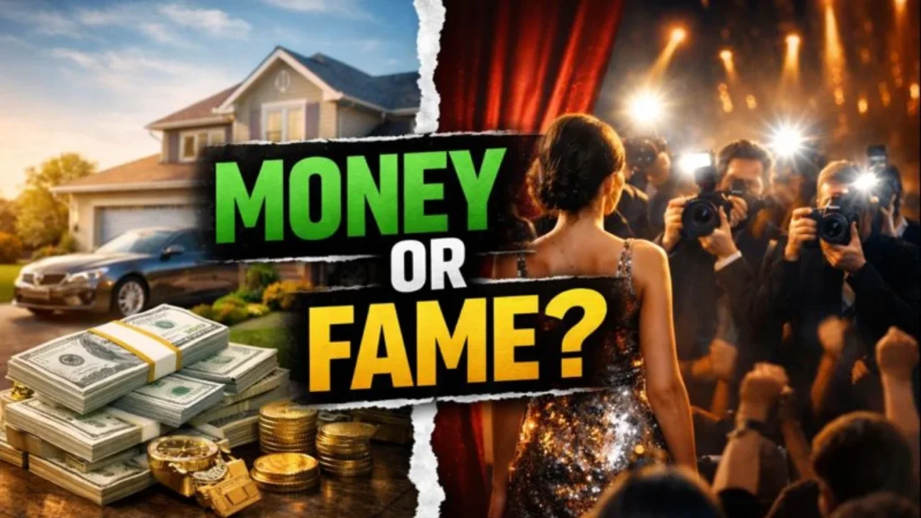Money vs Fame: What Brings True Happiness? (2026) 1 Money vs Fame