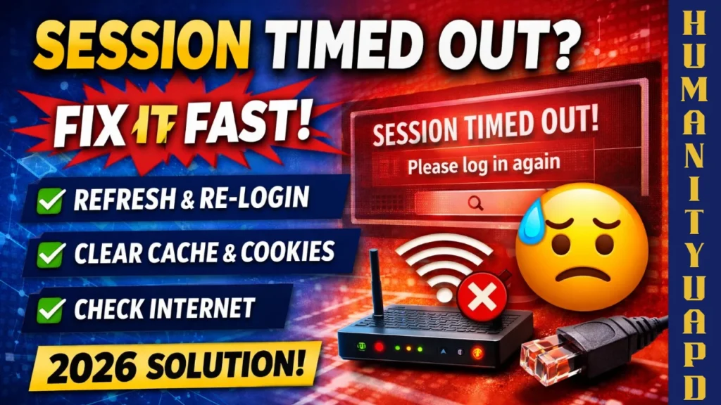 Session Timed Out Errors