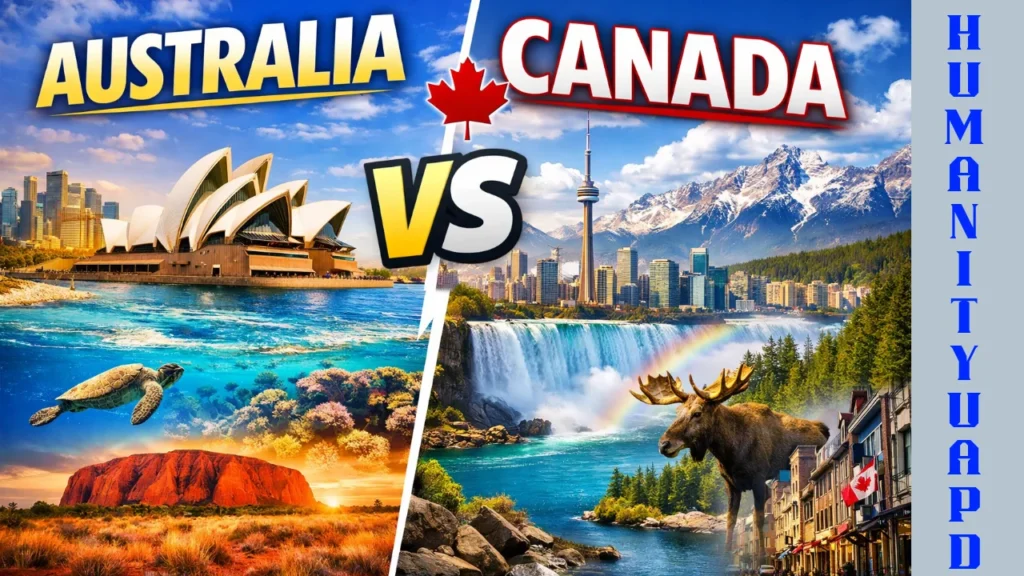 Australia and Canada