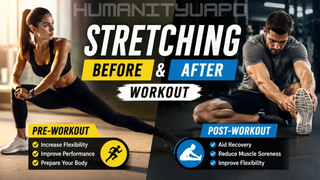 Pre-workout and Post-workout Stretching